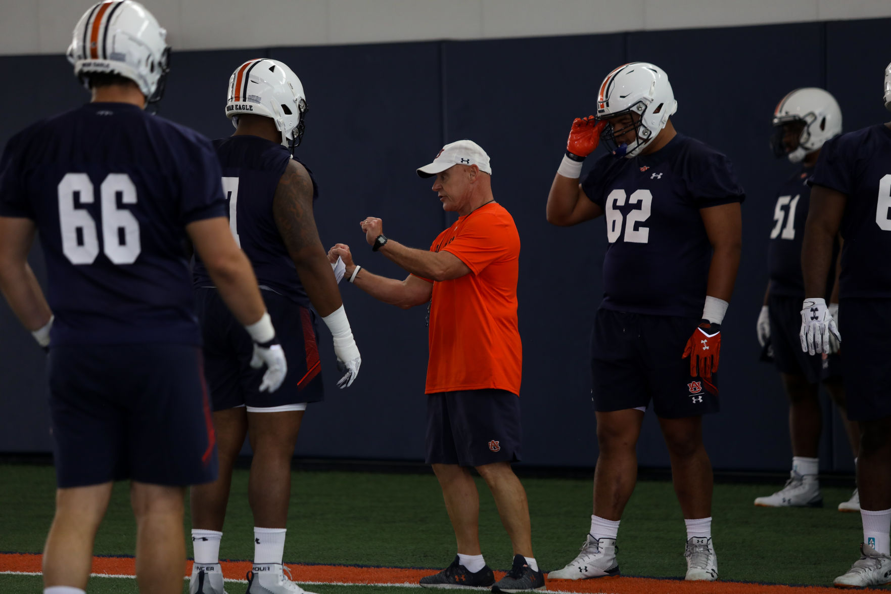 Auburn football first day of fall practice